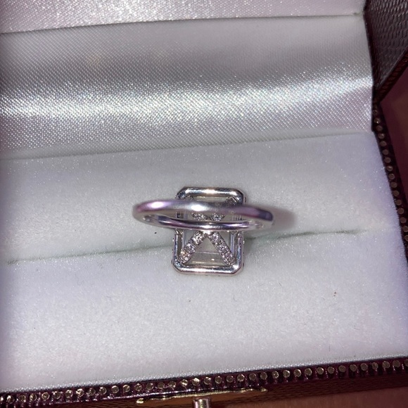 Custom CZ & Diamond Ring - Picture 7 of 10